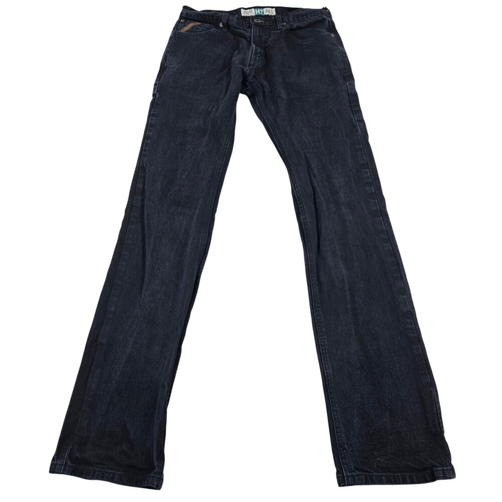 Ariat M7 Slim Legacy Straight Leg Western Black Jean Men's Size 32